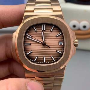 Montre mécanique unisexe de la plus haute qualité avec aiguilles en acier inoxydable saphir luminescent, personnalisée sur mesure, marque de luxe automatique - Product Image 1