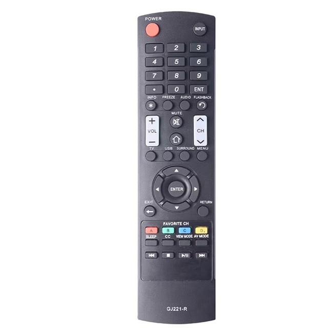 For Sharp LCD TV Remote Control GJ221-R GJ222 LCD TV Export English Version