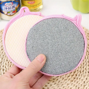 Spugna lavabile riutilizzabile spugne lavabili doppio lato spugna magica per lavare piatti cose utili per la cucina strumenti puliti - Product Image 6
