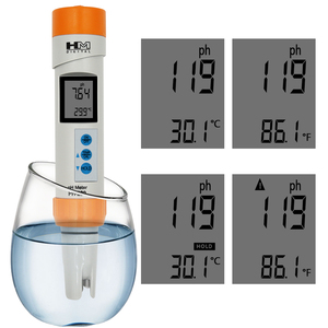 Medidor de PH Digital PH-200 COM-100 EC/TDS con Calibración Automática de Temperatura, Probador de Calidad del Agua Tipo Pluma, Medidor Digital PH-200 - Product Image 4