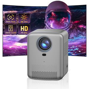 4K Full HD Máy Chiếu Thông Minh Android Wifi Không Dây Màn Hình Gương Mini Xách Tay Rạp Chiếu Phim Gia Đình Video Trò Chơi Máy Chiếu Ngoài Trời Proyector - Product Image 1