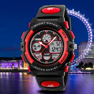 Montre-bracelet numérique <span class=keywords><strong>SKMEI</strong></span> <span class=keywords><strong>1163</strong></span>, multifonctionnelle, personnalisée, montre de sport pour homme, affichage numérique LED 12/24 heures, étanche 50 m, montres électroniques - Product Image 2