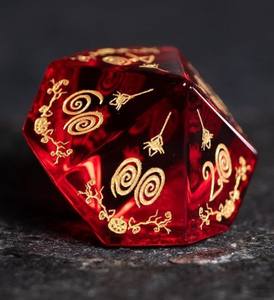 Juego de Dados Poliédricos de Plástico Jade Auspicioso Personalizados Easysay 2024 para RPG, Dados para Juegos de Rol, Dungeons and Dragons - Product Image 5