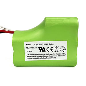 가전 제품 전원 공구 UPS ECG에 대 한 높은 배수 SC 2500mAh 12V NiMH 배터리 팩 - Product Image 1