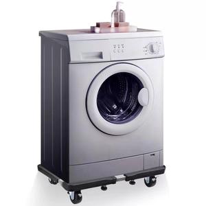 Support universel pour réfrigérateur et <span class=keywords><strong>lave</strong></span>-<span class=keywords><strong>linge</strong></span> - Socle réglable pour appareils électroménagers avec roulettes, base de rangement - Product Image 2