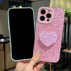 Carcasas para celulares Fancy Bling Love Heart TPU funda móvil para <span class=keywords><strong>iPhone</strong></span> 14 pro Max 12 <span class=keywords><strong>13</strong></span> mujeres chica fundas de teléfono - Product Image 3