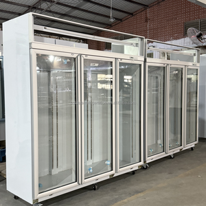 2025 vente chaude affichage Commercial réfrigérateur congélateur Ultra-grande capacité congélateur Commercial réfrigérateur vertical affichage refroidisseur - Product Image 3