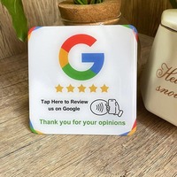 Carte de contrôle d'accès étanche 5cm 10cm 12cm en époxy/acrylique/PVC avec puce RFID NFC 213 215, mini code QR 13.56MHz pour menu de table
