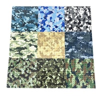 Base de construction en plastique ABS 16x16 (16*16) camouflage jungle pour joueurs MOC