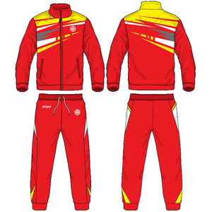 Veste et pantalon de sport noir et bleu avec impression par sublimation complète Survêtement d'entraînement de <span class=keywords><strong>football</strong></span> Survêtement de jogging pour <span class=keywords><strong>homme</strong></span> - Product Image 6