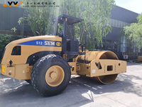 Rouleau de route SEM 512 12 tonnes utilisé de haute qualité avec moteur et moteur fabricant chinois bon marché à vendre