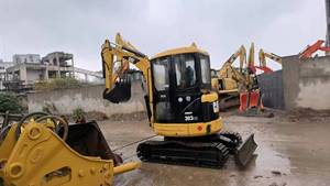 Excavatrice d'occasion CAT 303.5c Mini pour usage domestique CAT303.5, CAT 303.5E CR 303 304 305.5 305 306 307 308 Excavatrice à chenilles en caoutchouc - Product Image 6