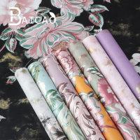 Kertas Bungkus Bunga Mawar Wangi Retro Ouya - Kertas Pembungkus Buket Bunga Tebal Anti Air Dua Sisi & Bahan Pengemas