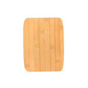 Planche à découper en bambou carrée 25x20x1cm pour la cuisine et le camping - Product Image 5
