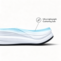 Nouvelles Chaussures de Course Professionnelles pour Hommes 2026 Légères Tendance Respirantes Baskets à Semelle en Mousse Souple Chaussures de Sport / Vente en Gros Usine