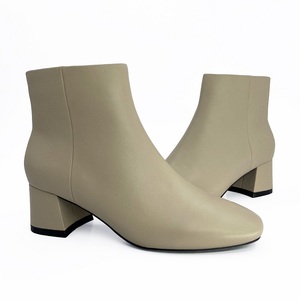 Venta caliente del precio bajo <span class=keywords><strong>de</strong></span> zapatos <span class=keywords><strong>de</strong></span> mujer zapatos botines damas meterse tacón botas Zapatos - Product Image 6