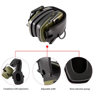 Protection électronique des oreilles pour le champ de tir des armes à feu, <span class=keywords><strong>casque</strong></span> à réduction de <span class=keywords><strong>bruit</strong></span> NRR 25dB pour la chasse - Product Image 3