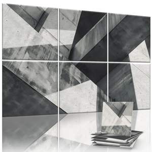 Panneau insonorisé personnalisé en fibre de polyester de style moderne impression de <span class=keywords><strong>carte</strong></span> <span class=keywords><strong>du</strong></span> <span class=keywords><strong>monde</strong></span> professionnelle oeuvre décorative conception de modèle 3D - Product Image 6