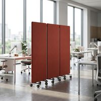 Paravent Acoustique en Polyester OEKO-TEX Standard 100 ASTM C423 pour l'Europe et l'Amérique, Écran d'Isolation Sonore pour Bureau