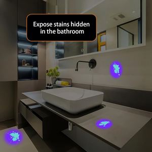 Linterna UV Industrial de Aluminio con 9 LED USB, Clasificación IP33, Haz Ajustable y Base Magnética para Detección de Tinta Invisible - Product Image 4