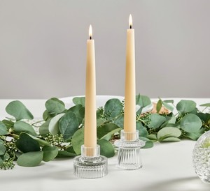 Bougie conique en cire de soja parfaite - Fabriquée à la main, sans fumée, parfum boisé pour mariages, anniversaires, Noël, décoration de la maison - Product Image 1