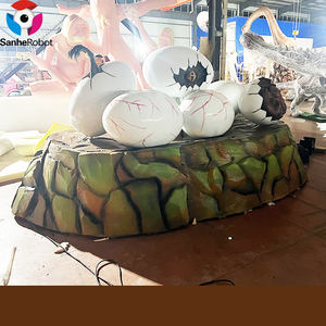 Parque Jurásico nido de <span class=keywords><strong>huevo</strong></span> de dinosaurio artificial duro dinosaurio rompecabezas <span class=keywords><strong>huevo</strong></span> molde para niños diversión interior en aeropuertos museos - Product Image 4
