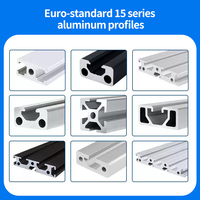 Perfil de Aluminio Industrial 4080, Extrusión de Aleación para Banco de Trabajo de Línea de Ensamblaje y Marco de Seguridad, Corte a Medida Disponible