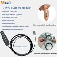 Module de caméra miniature 4K avec capteur CMOS OVM9734, caméra sténopé sans fil ultra-compacte pour la vision robotique et l'intégration IA