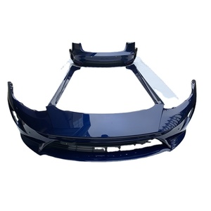 Kit de carrocería de parachoques delantero para tesla, Modelo 3 Assassin, color azul - Product Image 4