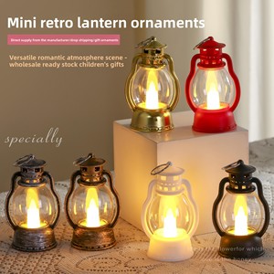 Mini Lampada LED a Forma di Pony in Plastica, Luce Elettronica a Candela, Giocattolo Luminoso per Bambini, Ciondolo Portachiavi Retrò Natalizio con 3 Batterie <span class=keywords><strong>AG10</strong></span> - Product Image 4