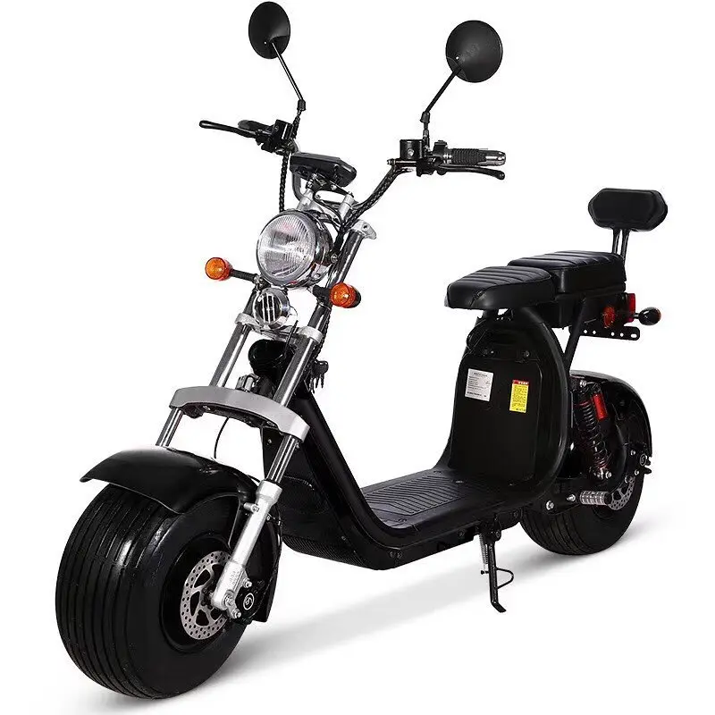 Citycoco – moto électrique longue portée, gros pneus, 2 roues, 60v, scooter de ville à grande vitesse, approuvé ce