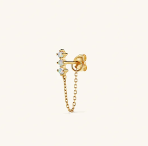 Bijoux en or rose jaune rouge 14 carats 18 carats boucles d'oreilles piercing solide véritable bague personnalisée collier fin bracelet tennis en diamant de laboratoire - Product Image 3