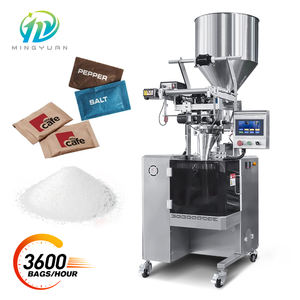 Nieuwe 5G 10G 20G Witte Suikerklontstrip Volautomatische Geïntegreerde Korrelverpakkingsmachine/Poederverpakkingsmachine - Product Image 1