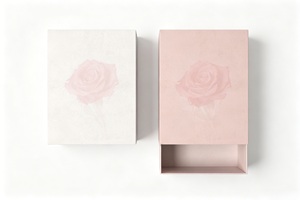 Custom Fashion Elegant Rectangular Drawer Gift Garment Paper <b>Box</b> Recyclable Clothing Rigid Cardboard Packaging Boxes With Logo - Product Image 3