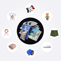 Sacs Zippés pour Lavage et Rangement, Pochette Zippée pour Logo, Vêtements, T-shirts, Maillots de Bain, Sacs à Fermeture Éclair Givrés.