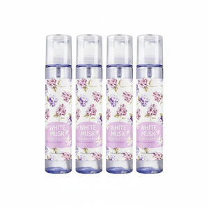 Profumo Corpo Spray Fromnature 125ml Muschio Bianco Lunga Durata - Confezione Sconto 4 Spray - Product Image 1