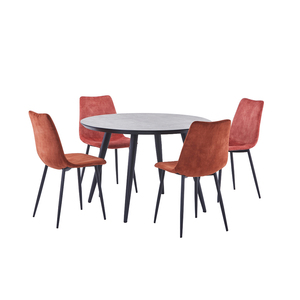 2019 Échantillon gratuit Ensemble de Salle À Manger Moderne Nouveau Style En Gros Classique Table À Manger Moderne 4/6/8 charis - Product Image 3