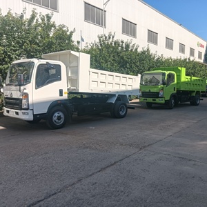 Sinotruck Howo 4x2 4x4 4 Ton 5 Ton 10 Ton Sağdan Direksiyonlu Dizel Motorlu Hafif Hizmet Tipi Damperli Kamyon - Product Image 2