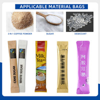 Automatic Multiline 8 Lane Sweetener Packaging Machine Stick Sachet Brown White Sugar Boxing Packaging Machine