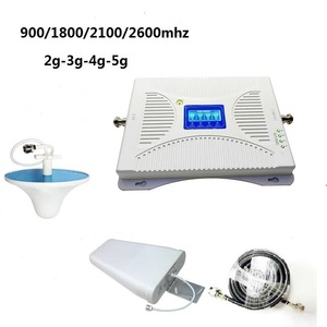 Litianhang 4-Band <b>Mobile</b> Signal Booster 2G 3G 4G 5G LTE 2000m Coverage 600m/s With Firewall 2G3G4G5G Signal Booster - Product Image 1
