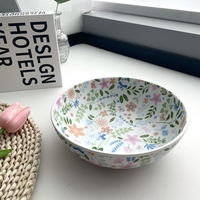 Ensemble de bols à ramen en plastique nordique, coloré, coréen, utilisable au micro-ondes
