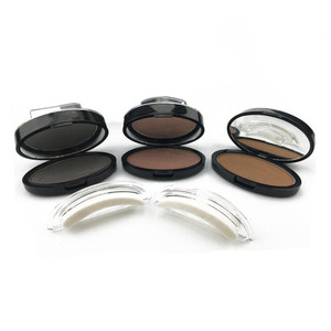 Pochoir à sourcils et <span class=keywords><strong>crayon</strong></span> poudre effet mat minéral naturel pour maquillage et stylisation des sourcils, marque privée - Product Image 4