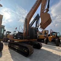 Excavatrice d'occasion CAT 320D2L en bon état, structure de châssis solide et épaissie, durée de vie de service extra longue