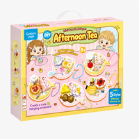 Kit de loisirs créatifs en gros pour enfants : Mini-aliments DIY, colle crème Decoden, thème goûter, pack de matériaux faits main, cadeau jouet d'usine