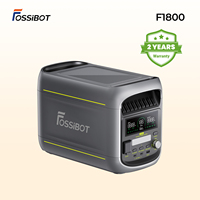 FOSSiBOT Centrale Électrique Portable 1200 W 1024 Wh LiFePO4 Générateur Solaire UPS 2400 W en crête Alimentation de Secours d'Urgence Domestique