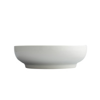 Vente en gros de grands bols à soupe en céramique blanche, assiettes profondes, bols à salade en porcelaine, bols à pâtes, vaisselle pour restaurants et hôtels