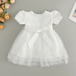 Vestido de Niña con Flores, Vestido de Princesa con Encaje, Elegante Vestido de Baile <span class=keywords><strong>para</strong></span> <span class=keywords><strong>Bautizo</strong></span>, Vestido de Fiesta <span class=keywords><strong>para</strong></span> Niñas, Vestido de Tul Bordado con Lentejuelas - Product Image 2