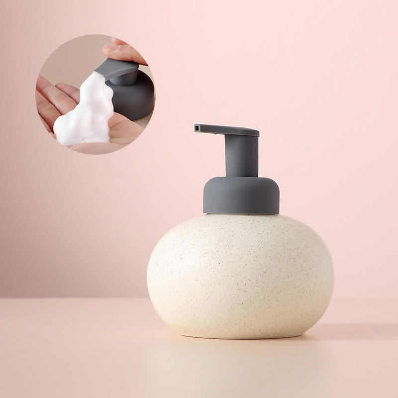 Mousse - Tête de pompe à buse large, ronde et horizontale