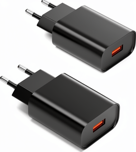 Paquete de 2 Cargadores USB de 18W con Carga Rápida 3.0, 6V/3A para // // // y Más - Product Image 1