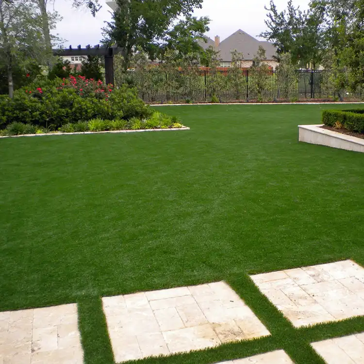Natural 40mm Autumn Garden Artificial Grass Turf Lawn
